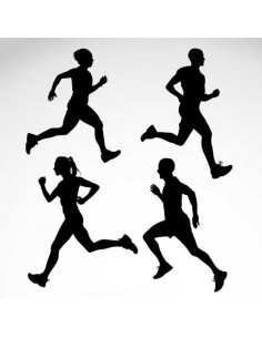 Running siluetas