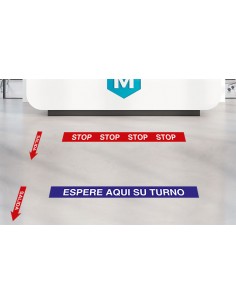 Vinilo suelos Espere su Turno 2