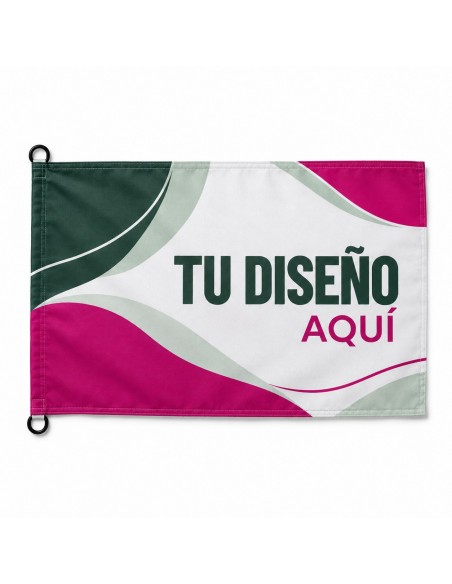 Bandera con anillas
