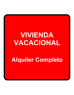 Placa de vivienda vacacional de Cantabria