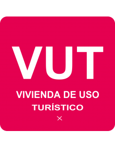 Placa de vivienda de uso turístico de Castilla-La Mancha