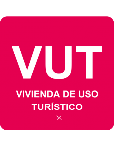 VUT · modelo ordinario 40 × 40 cm