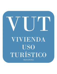 Placa de vivienda de uso turístico de Aragón