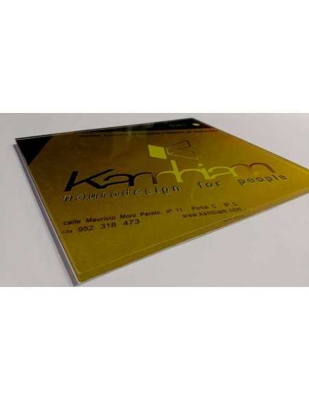 Placas metacrilato